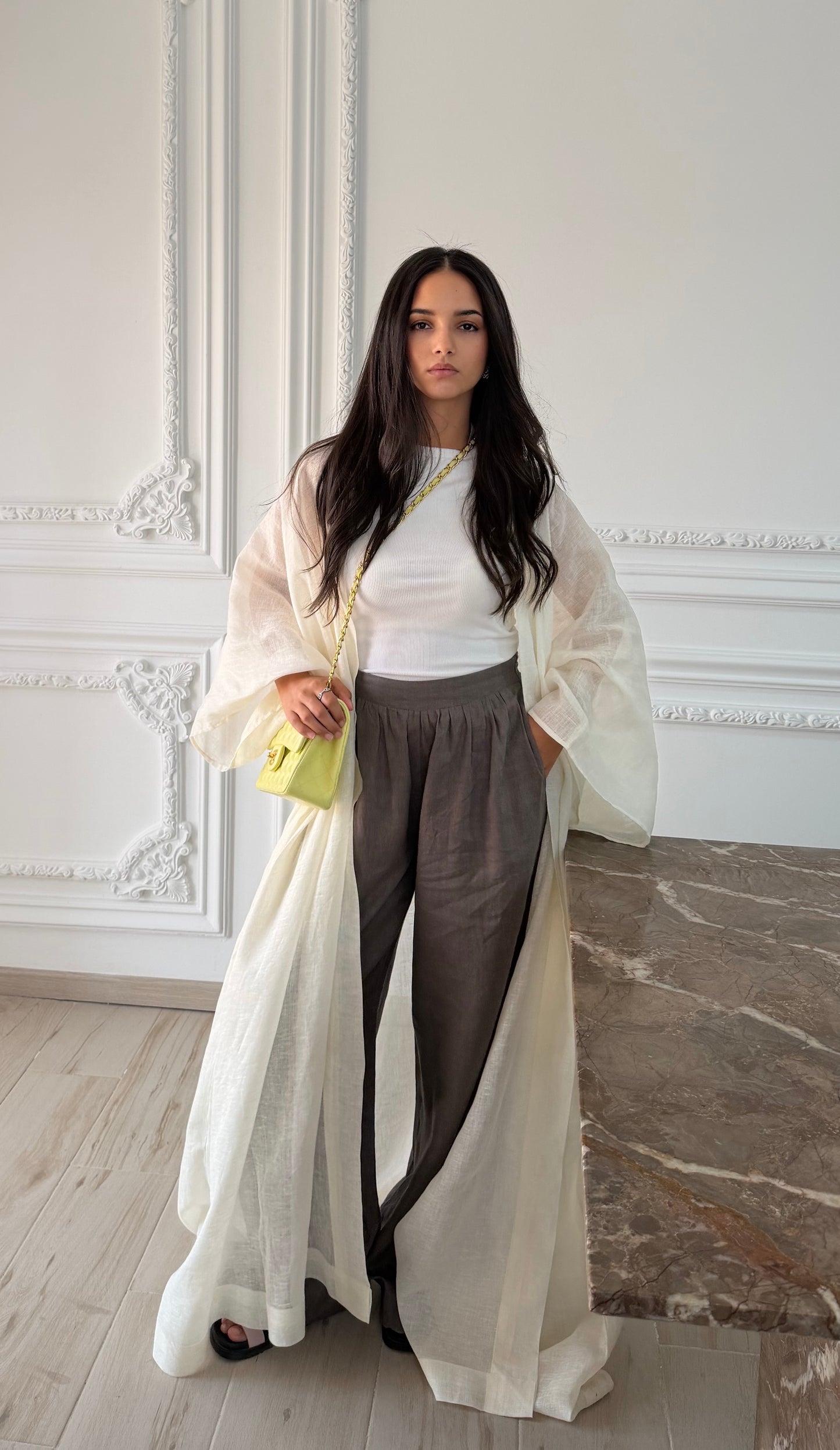 Kimono en Lin – Élégance naturelle